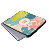 Ananas Laptopschutzhülle (Vorne Knopf)