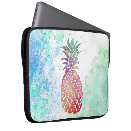 Ananas Laptopschutzhülle (Vorne Rechts)