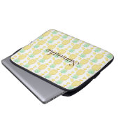 Ananas Laptopschutzhülle (Vorne Knopf)