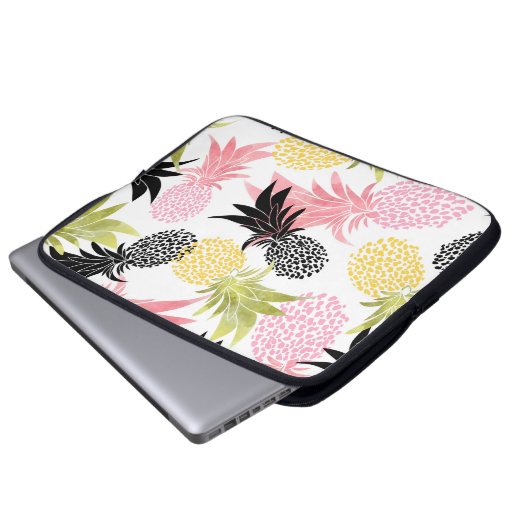 Ananas Laptopschutzhülle (Vorne Knopf)