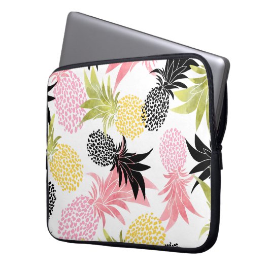 Ananas Laptopschutzhülle (Vorderseite Links)