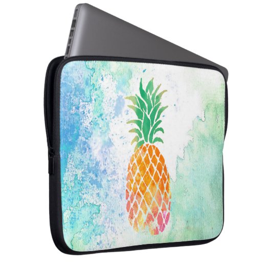Ananas Laptopschutzhülle (Vorne Rechts)