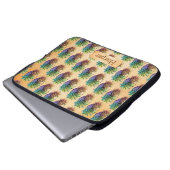 Ananas Laptopschutzhülle (Vorne Knopf)