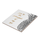 Ananas - Leben II Fliese (Seite)