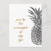 Ananas - Leben II Postkarte (Vorderseite)