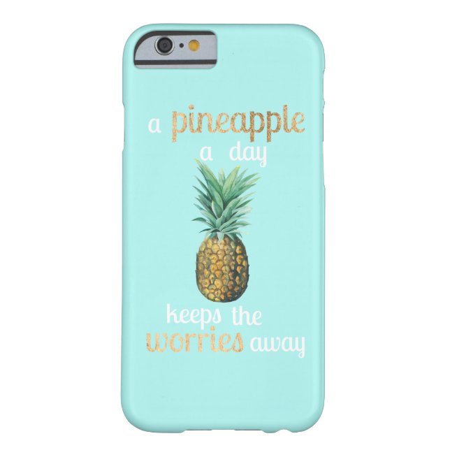 Ananas Lebensquote Case-Mate iPhone Hülle (Rückseite)