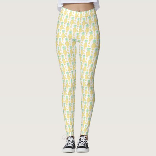 Ananas Leggings (Vorderseite)