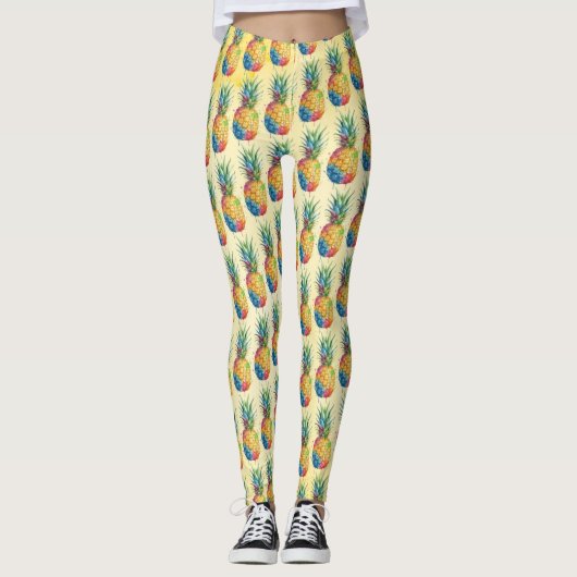 Ananas Leggings (Vorderseite)