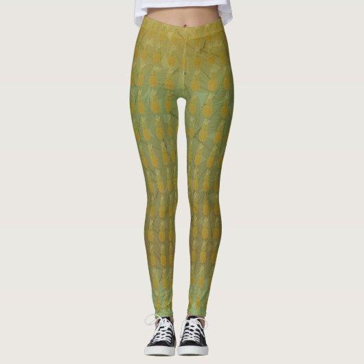 Ananas Leggings (Vorderseite)