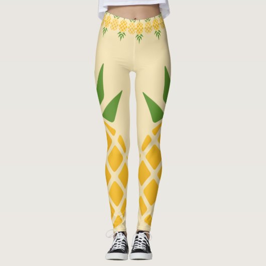 Ananas Leggings (Vorderseite)