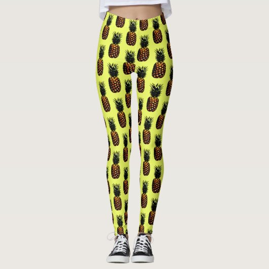 Ananas Leggings (Vorderseite)