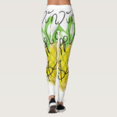 Ananas-Leggings Leggings (Rückseite)