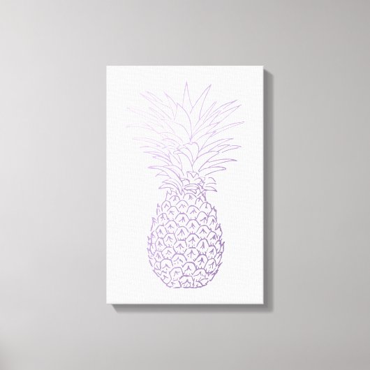 Ananas Leinwanddruck (Vorderseite)