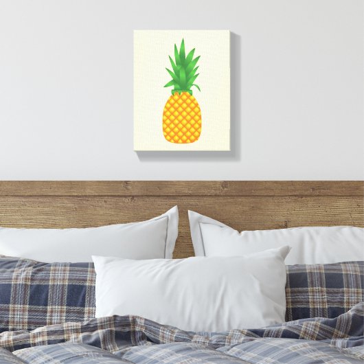 Ananas Leinwanddruck (Insitu (Schlafzimmer))