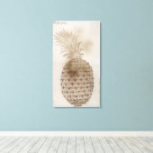Ananas, Leinwanddruck (Insitu (Holzboden))