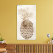 Ananas, Leinwanddruck (Insitu (Wohnzimmer))