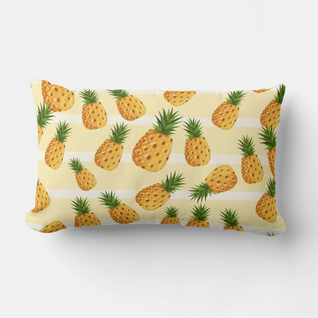 Ananas Lendenkissen (Vorderseite)