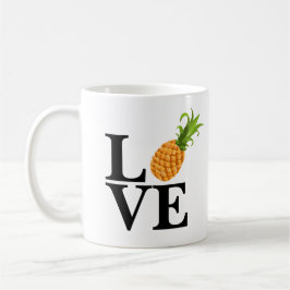 Ananas-Liebe-Tasse Kaffeetasse