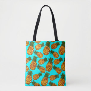 Ananas-Liebesmuster - Leckeres Tropisches Exotisch Tasche