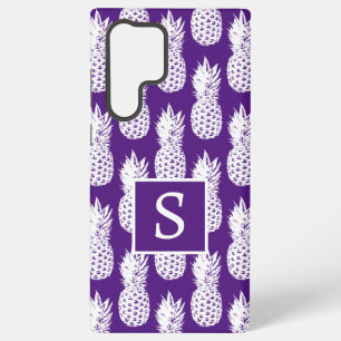 Ananas-Liebhaber-Muster lila Samsung Galaxy Hülle