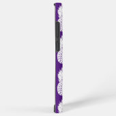 Ananas-Lieblingsmuster lila Samsung Galaxy Hülle (Rechte Seite)