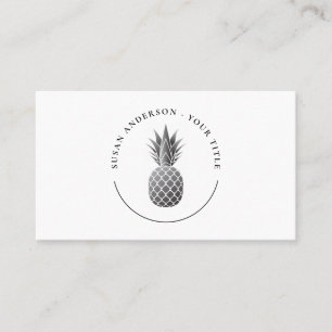 Ananas-Logo-Visitenkarte Visitenkarte