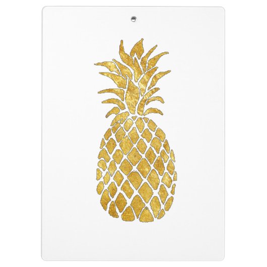 Ananas-Look Klemmbrett (Rückseite)