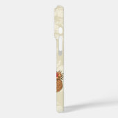 Ananas Luau Hawaiian Hula Girl Red Case-Mate iPhone Hülle (Rückseite / Links)