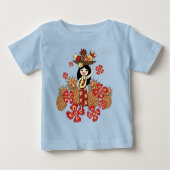 Ananas Luau Kleinkinder & Säugling T - Shirt (Vorderseite)