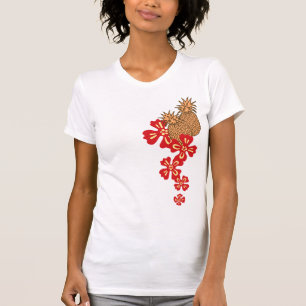 Ananas Luau Mädchen T-Shirts