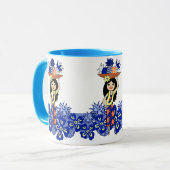 Ananas Luau Tropische Tasse (Vorderseite Links)