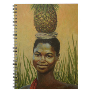 Ananas-Mädchen 2004 Notizblock