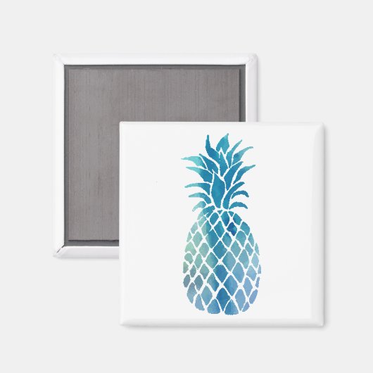 Ananas Magnet (Vorderseite/Rückseite)