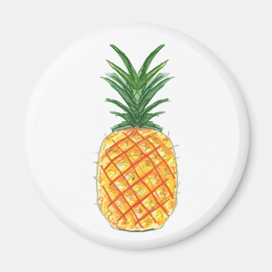 Ananas Magnet (Vorne)