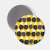 Ananas Magnet (Vorderseite/Rückseite)