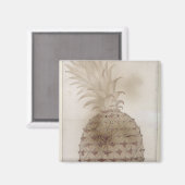 Ananas, Magnet (Vorderseite/Rückseite)