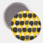 Ananas Magnet (Vorderseite/Rückseite)