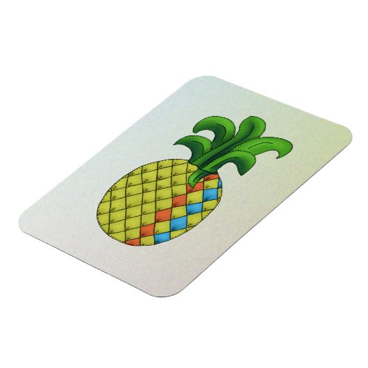 Ananas Magnet (Linke Seite)