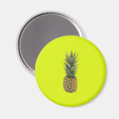 Ananas Magnet (Vorderseite/Rückseite)