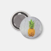 Ananas Magnet (Vorderseite/Rückseite)