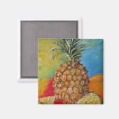 Ananas Magnet (Vorderseite/Rückseite)