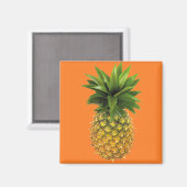 Ananas Magnet (Vorderseite/Rückseite)