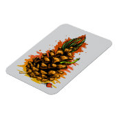 Ananas Magnet (Linke Seite)