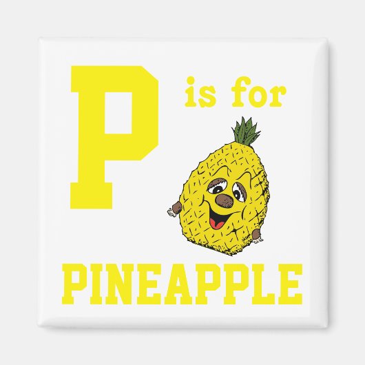 Ananas Magnet (Vorne)