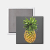 Ananas Magnet (Vorderseite/Rückseite)