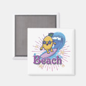 Ananas Magnet (Vorderseite/Rückseite)