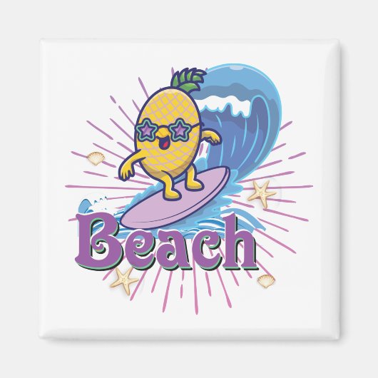 Ananas Magnet (Vorne)