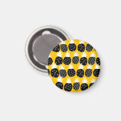 Ananas Magnet (Vorderseite/Rückseite)