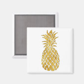 Ananas Magnet (Vorderseite/Rückseite)