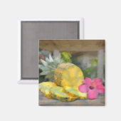 Ananas Magnet (Vorderseite/Rückseite)